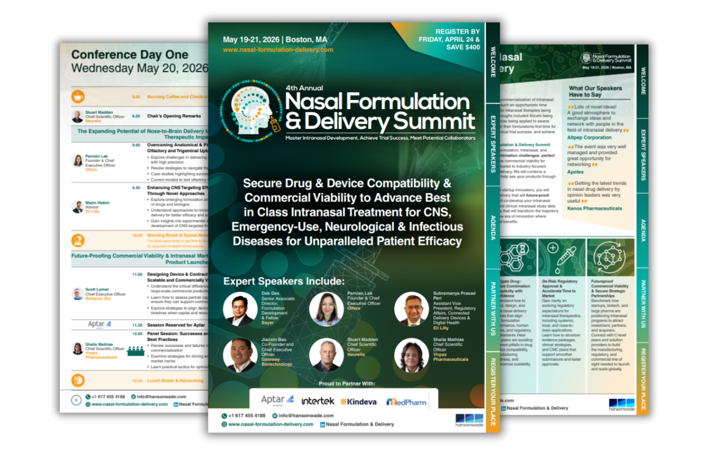 cover - 4th Nasal Formulation & Delivery Summit